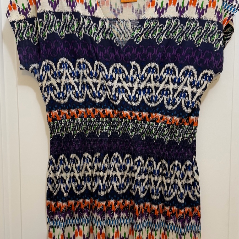 Tory Burch Multicolor Ikat Dress